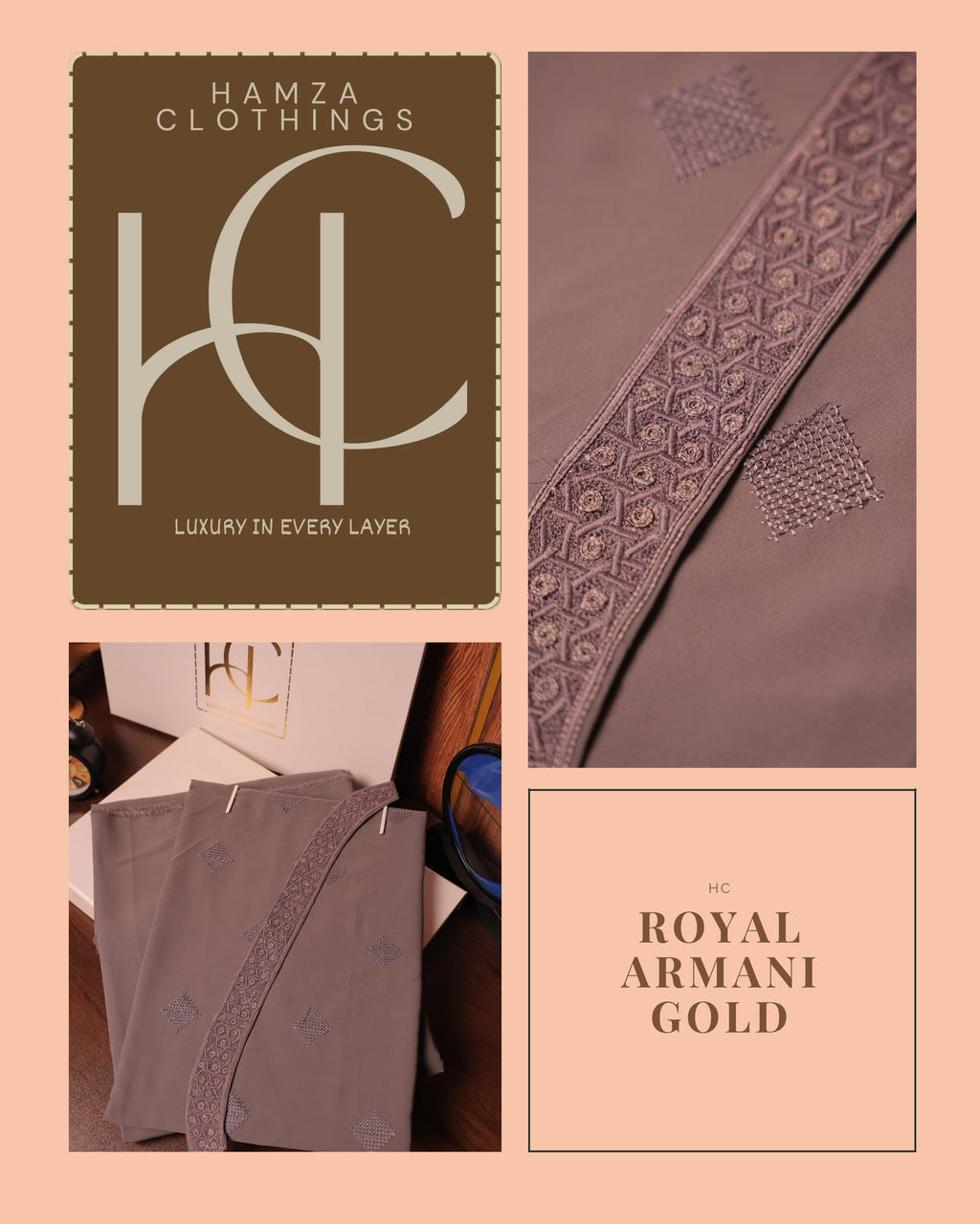 Royal Armani Gold Ethnic Wear for Men – Stylish and Comfortable Fit