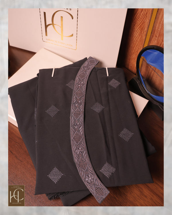 Royal Armani Gold kurta pajama for men – Navy Blue