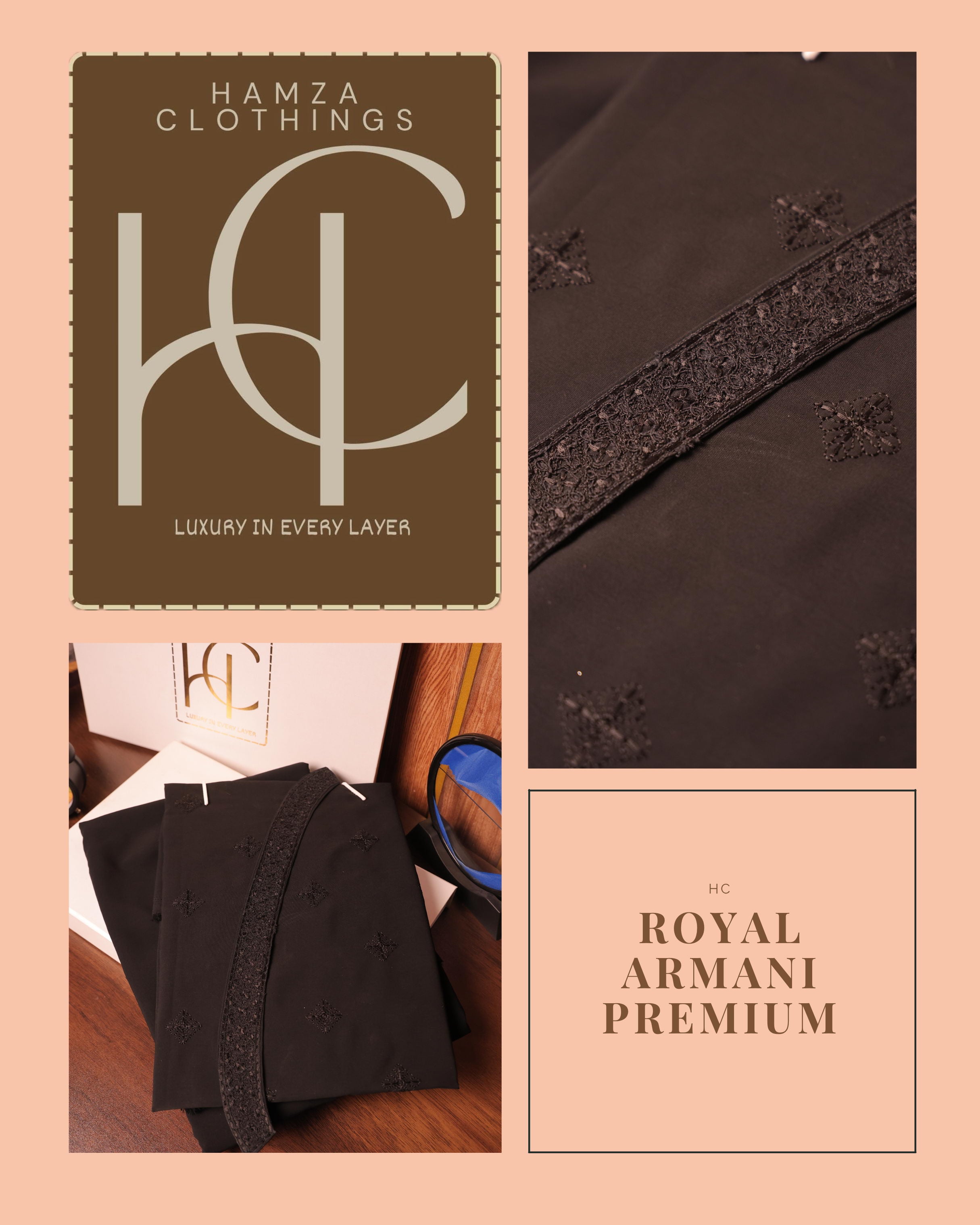 Royal Armani Premium – Black