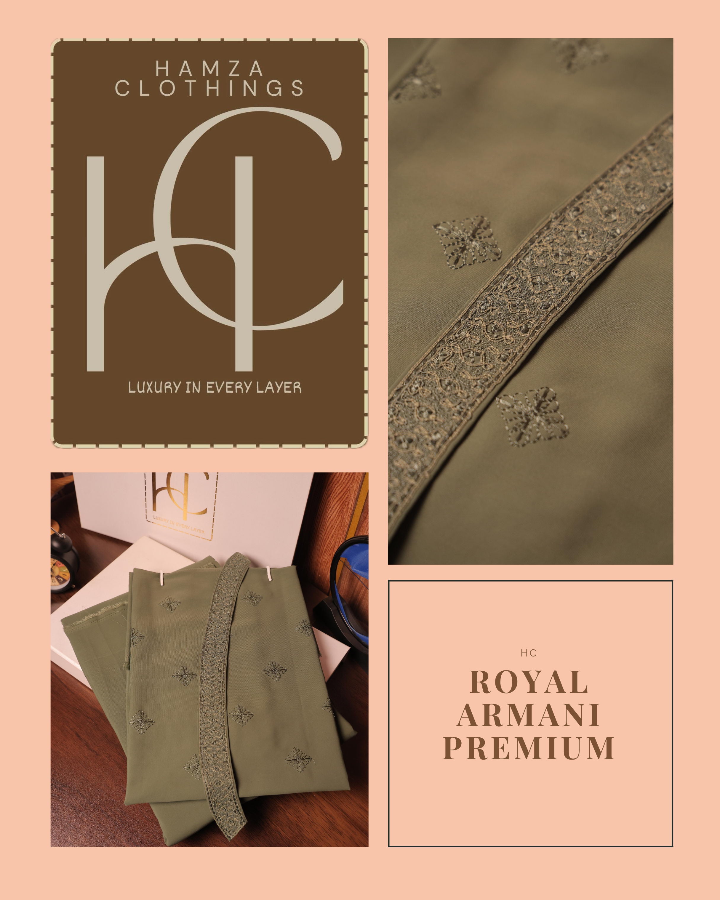 Royal Armani Premium kurta pajama for men – Sej Green