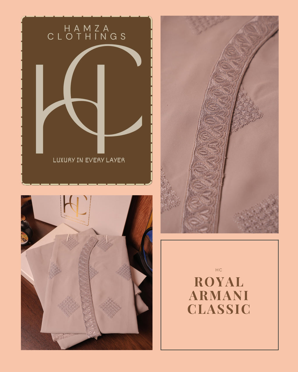 Royal Armani Deluxe Kurta Pajama for Men – Premium Luxury Ethnic Wear