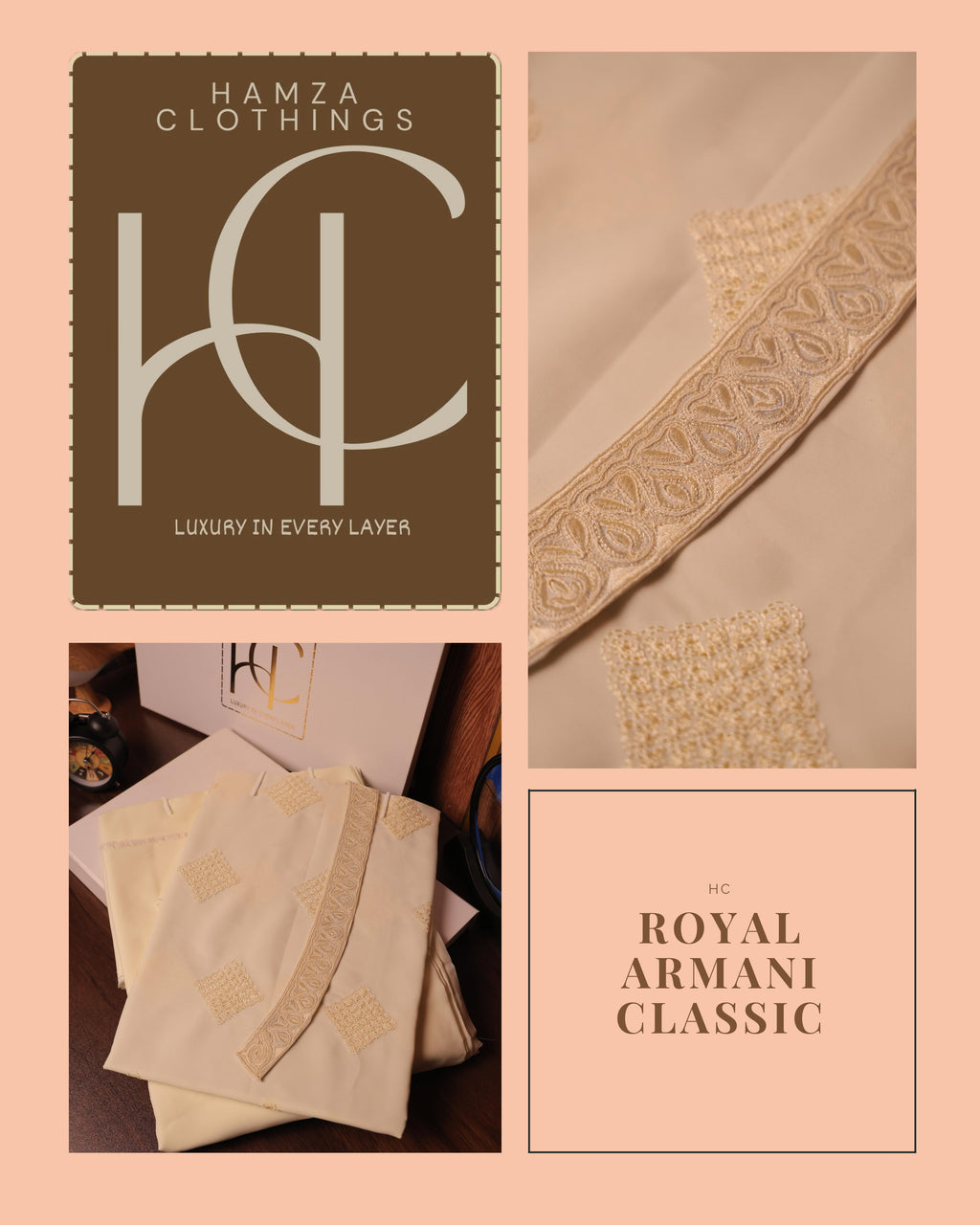 Royal Armani Deluxe Kurta Pajama for Men – Premium Luxury Ethnic Wear