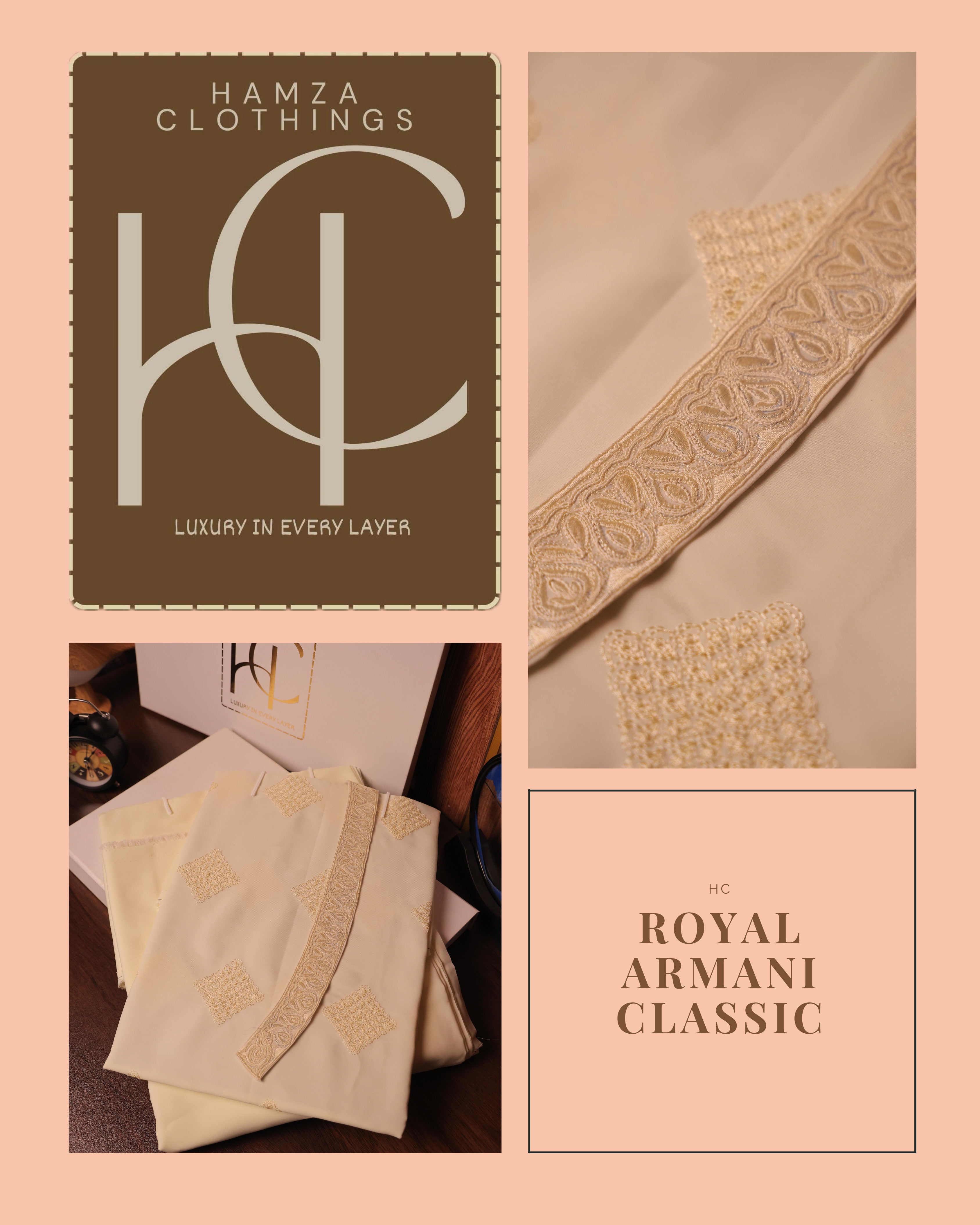 Royal Armani Deluxe Kurta Pajama for Men – Premium Luxury Ethnic Wear