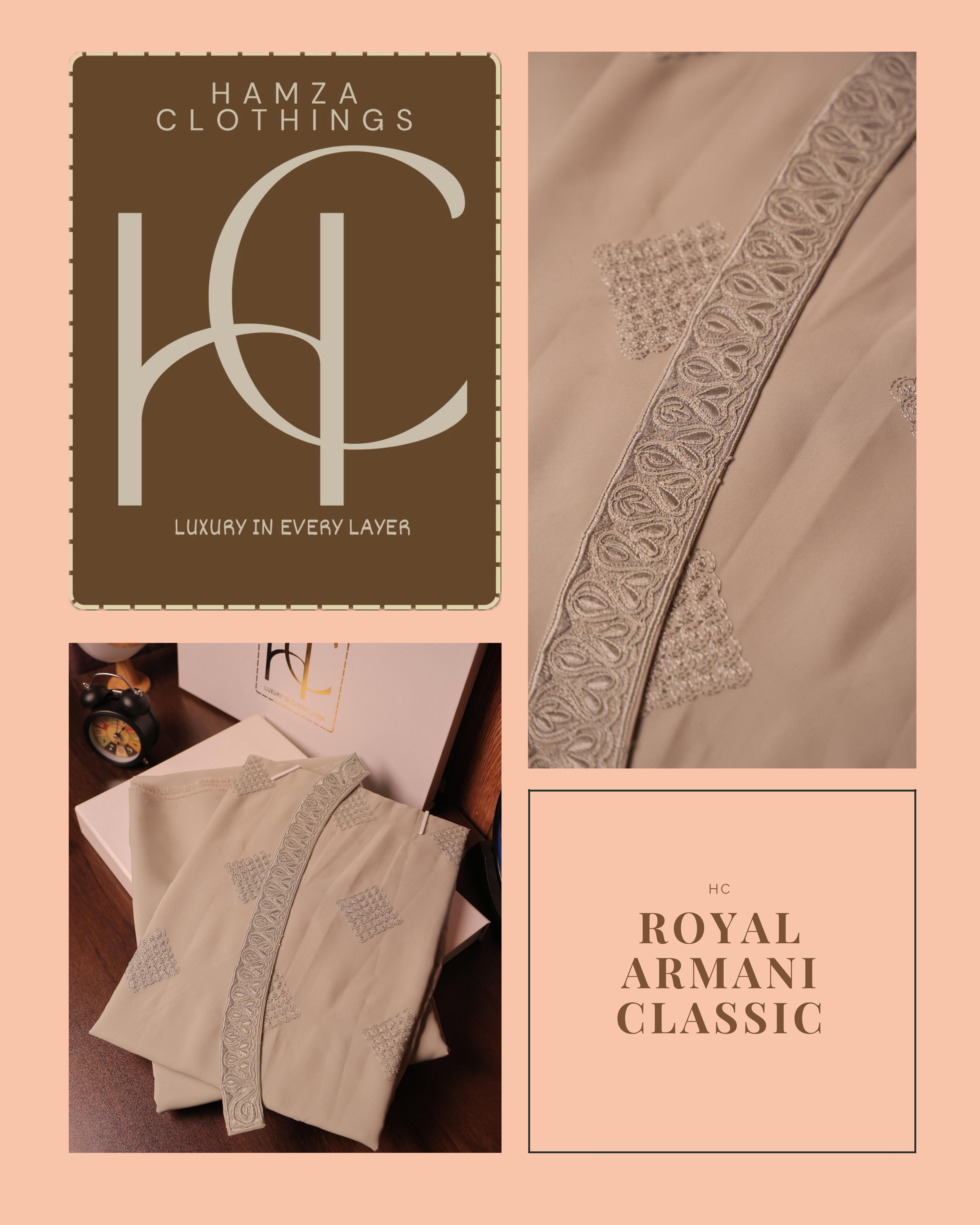 Royal Armani Deluxe Kurta Pajama for Men – Premium Luxury Ethnic Wear