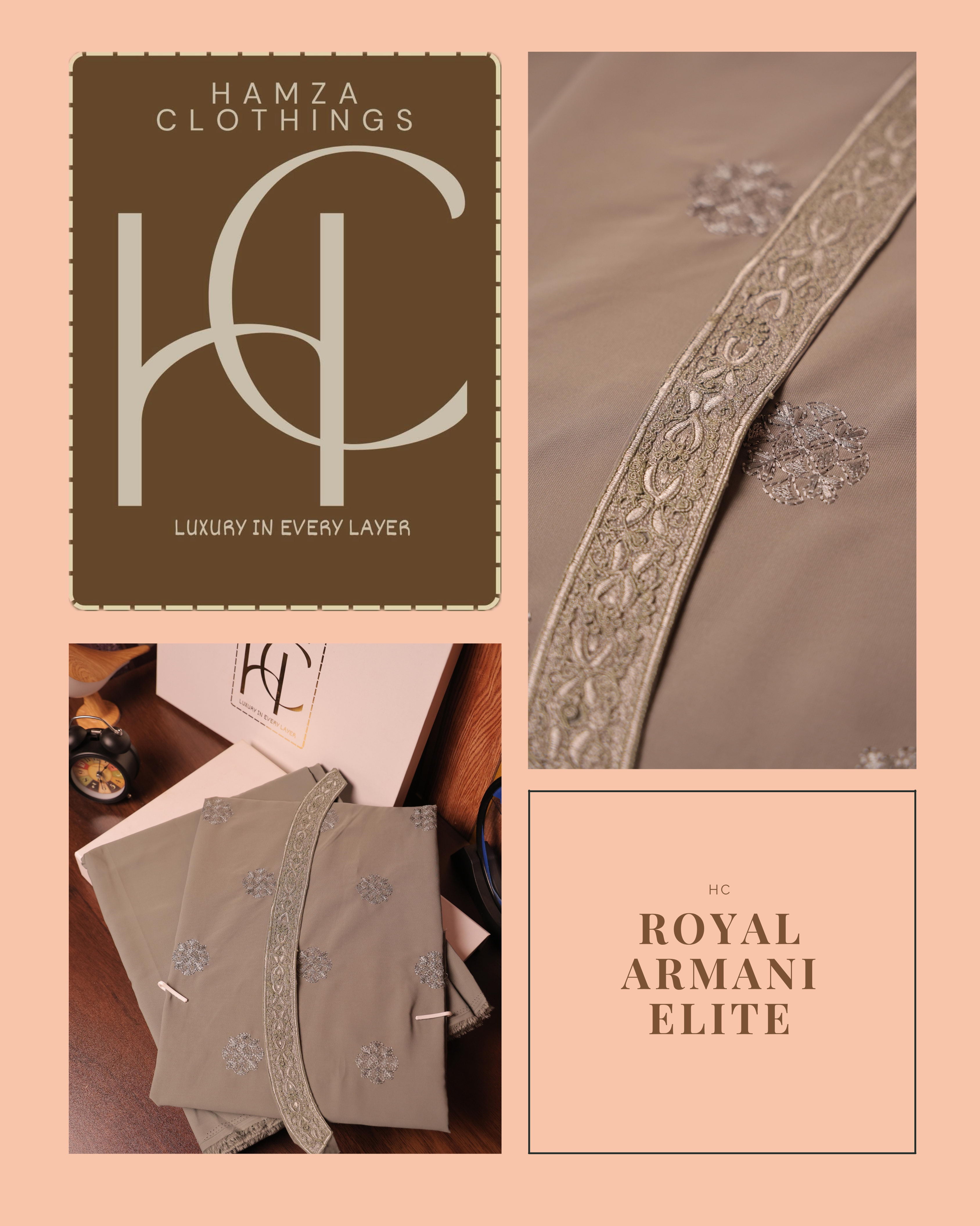 Royal Armani Elite Collection Kurta Pajama for Wedding and Festive Wear