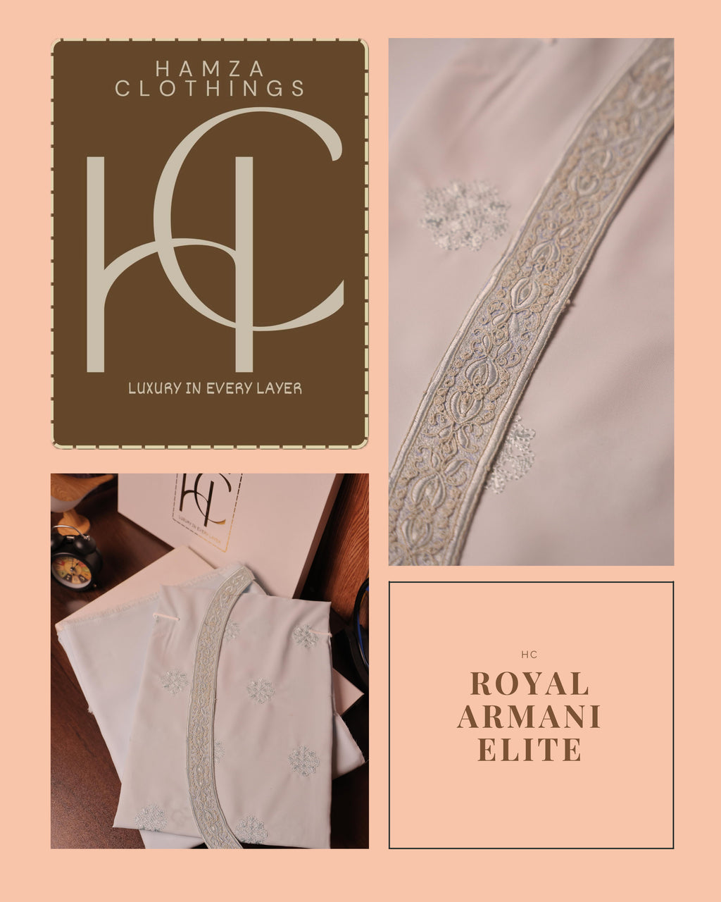 Royal Armani Elite Collection Kurta Pajama for Wedding and Festive Wear