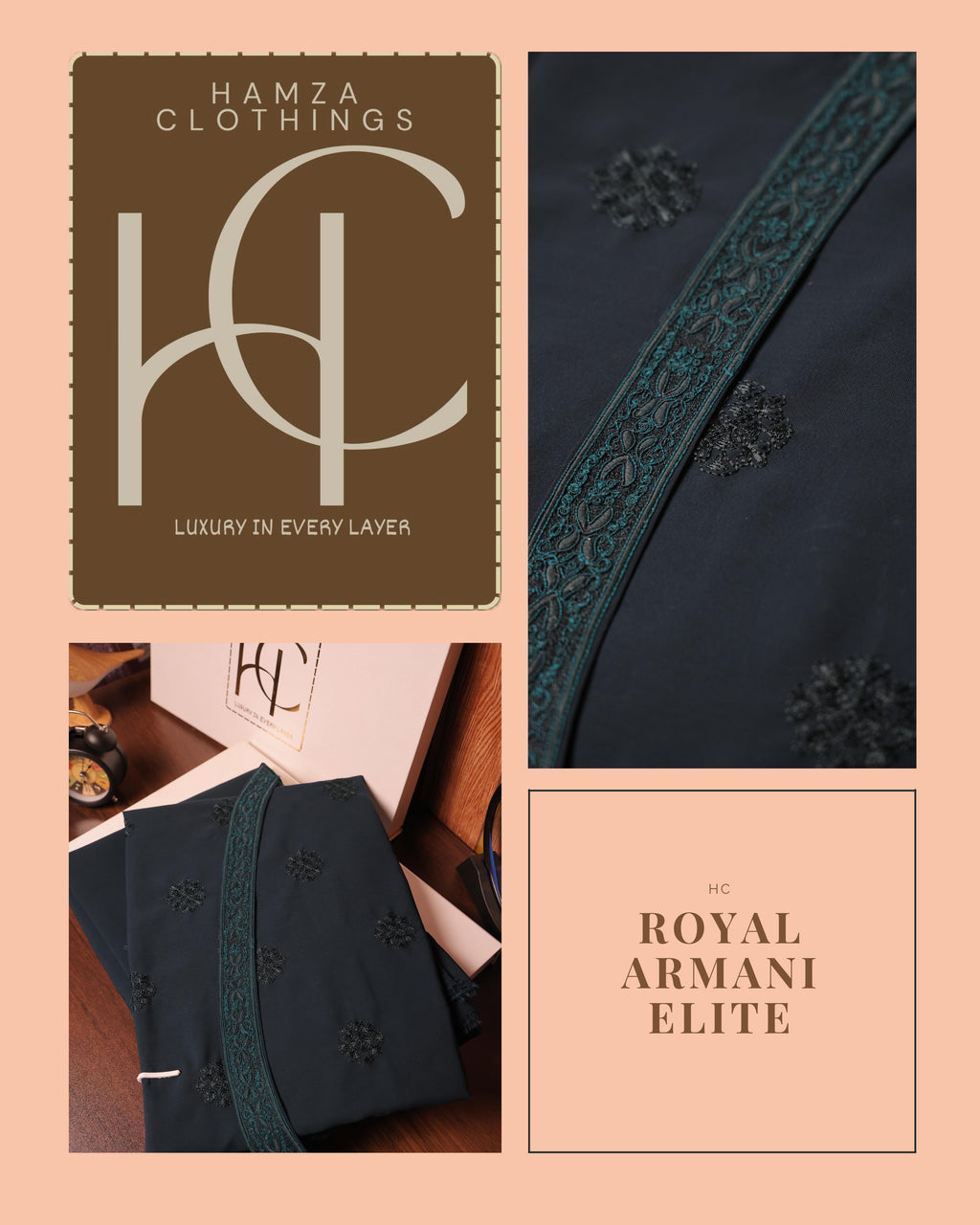 Royal Armani Elite Collection Kurta Pajama for Wedding and Festive Wear