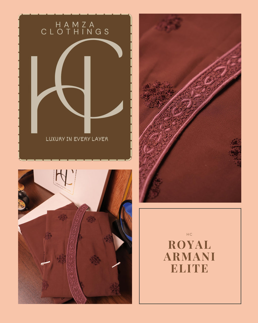 Royal Armani Elite Collection Kurta Pajama for Wedding and Festive Wear