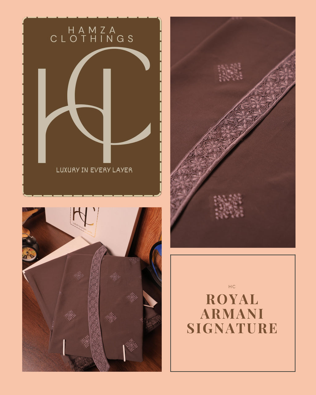 Royal Armani Signature Traditional Kurta Pajama for Special Events