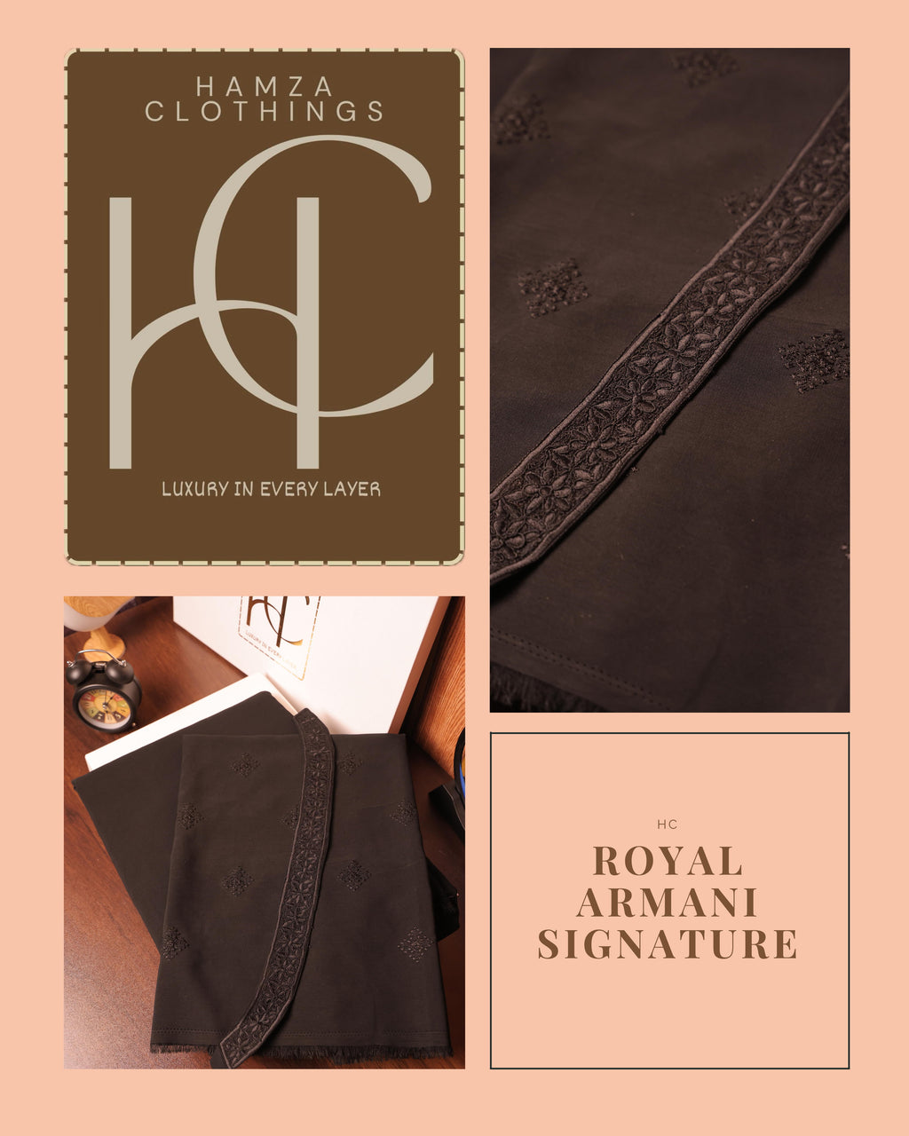 Royal Armani Signature Traditional Kurta Pajama for Special Events