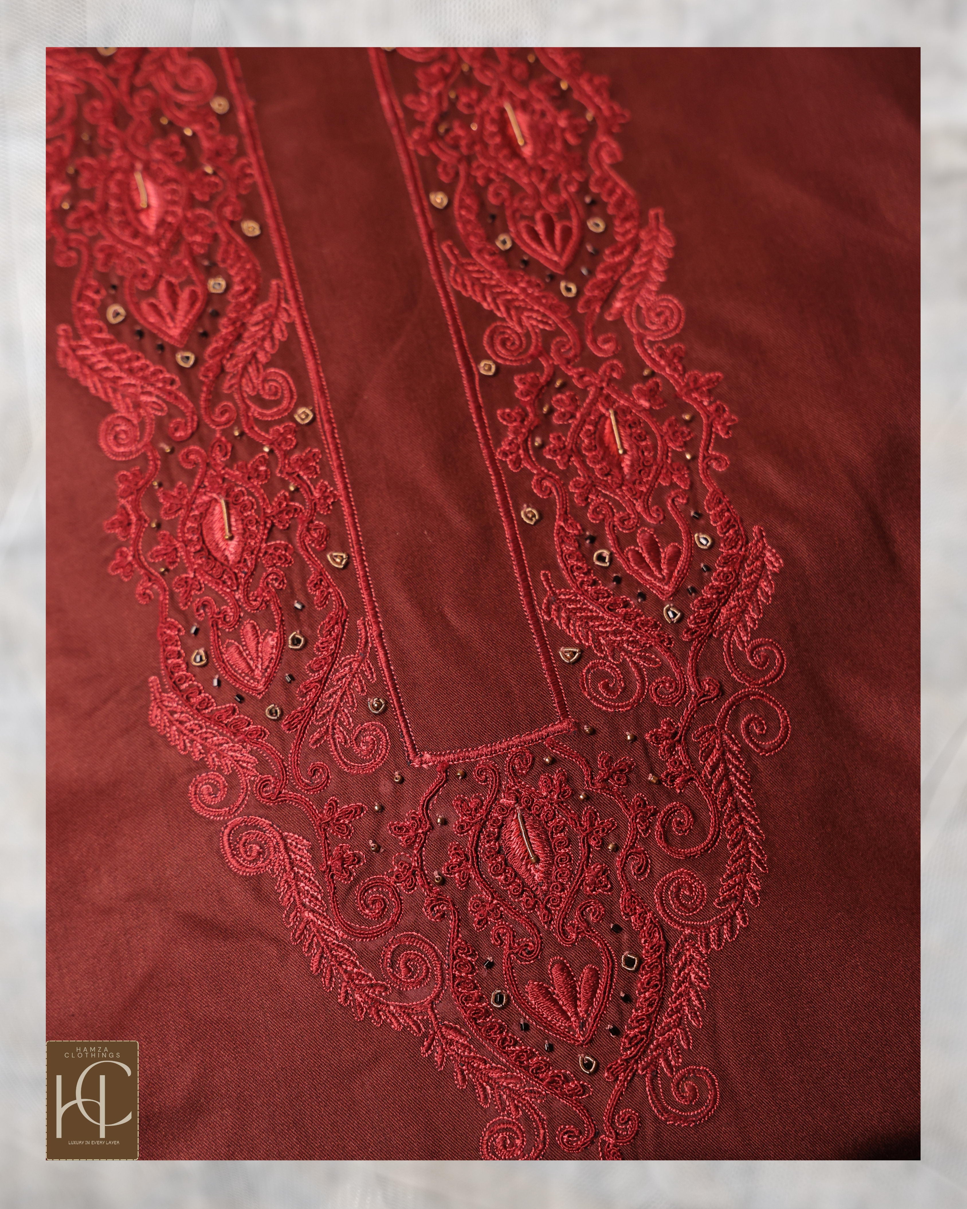 Sultan kurta pajama for men Maroon Premium Ethnic Collection