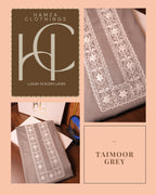 Taimoor kurta pajama for men Grey Resham Embroidery Collection
