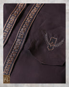 Egyptian Cotton kurta pajama for men- Navy Blue