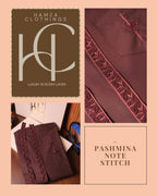 Pashmina Not-Stitch Fabric for Men – Premium Soft Imported Material with Pure Hand Resham Work