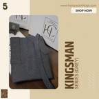 Kingsman Premium Kurta Pajama Collection -  Grey
