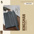 Kingsman Premium Kurta Pajama Collection -  Grey