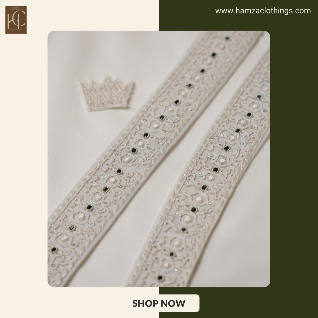 Pashmina Achche Miya Cotton Series – Ivory White