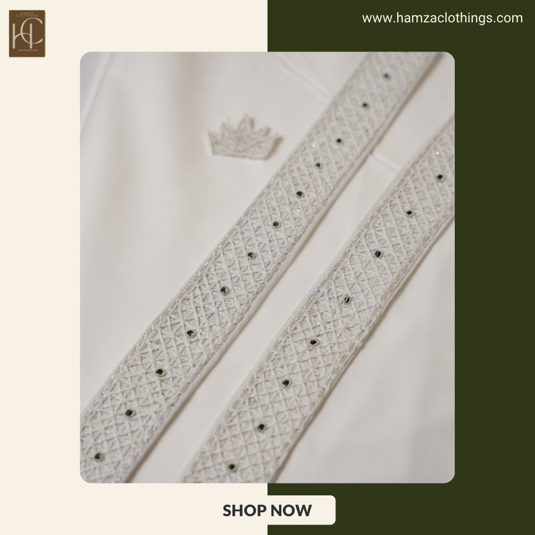 Pashmina Achche Miya Cotton Series – Silver White