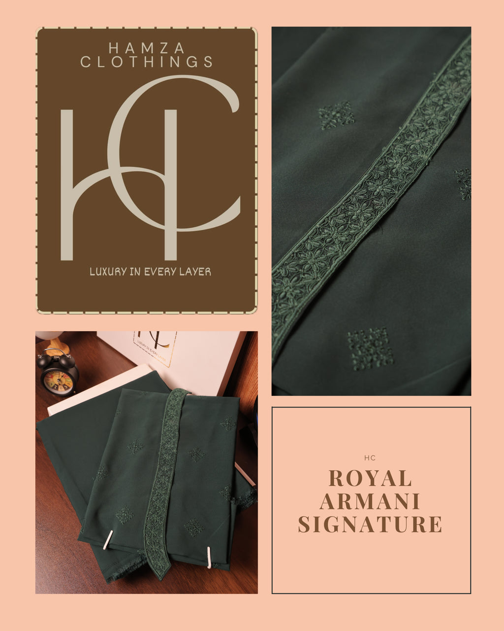 Royal Armani Signature Traditional Kurta Pajama for Special Events