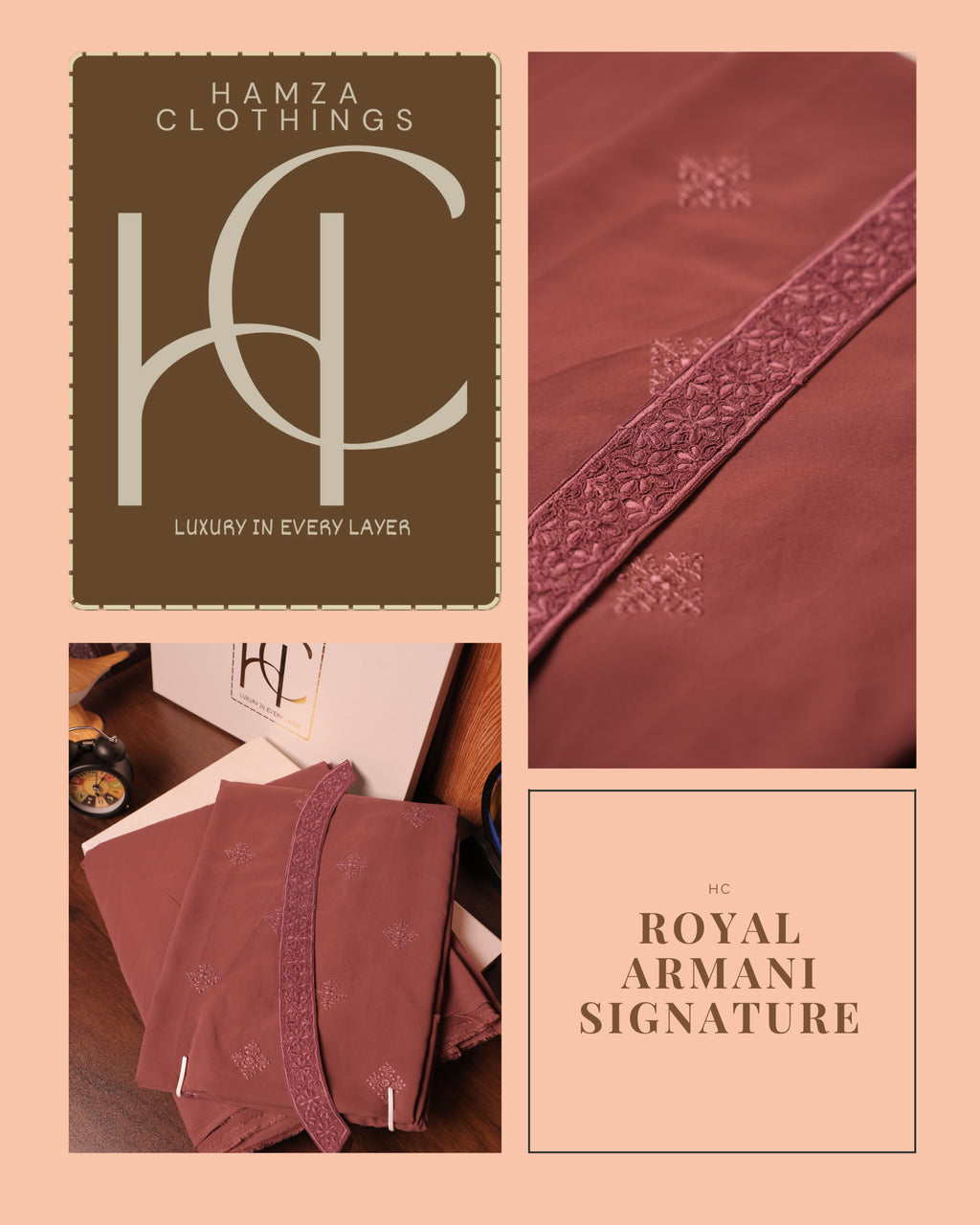 Royal Armani Signature Traditional Kurta Pajama for Special Events