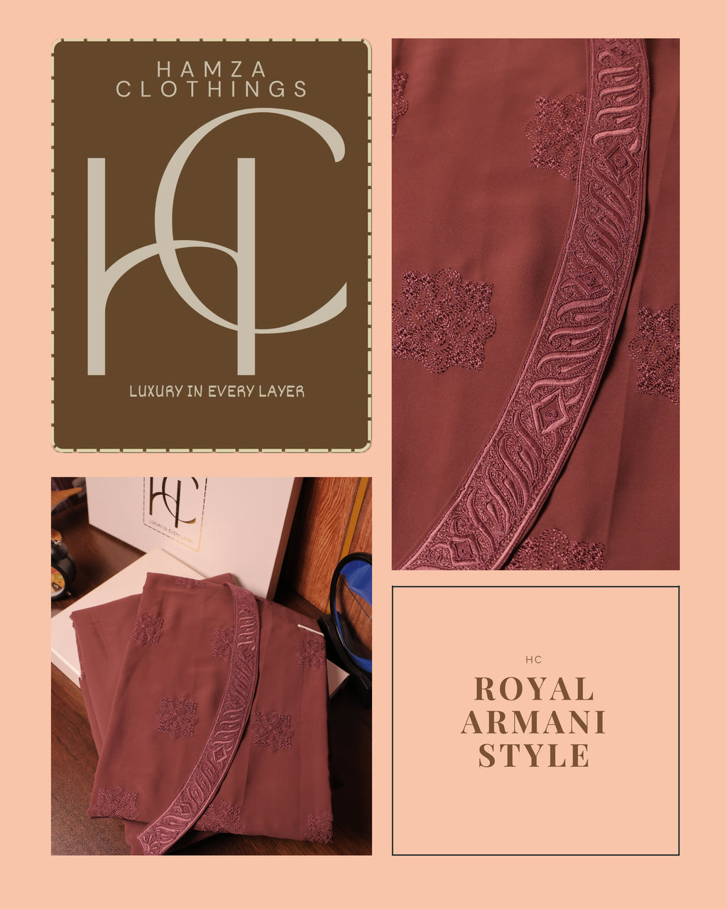 Royal Armani Style Kurta Pajama for Men – Premium Ethnic Wear with Elegant Design and Comfortable Fit