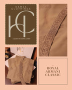 Men's Royal Armani Classic Kurta Pajama with Timeless Elegant Design