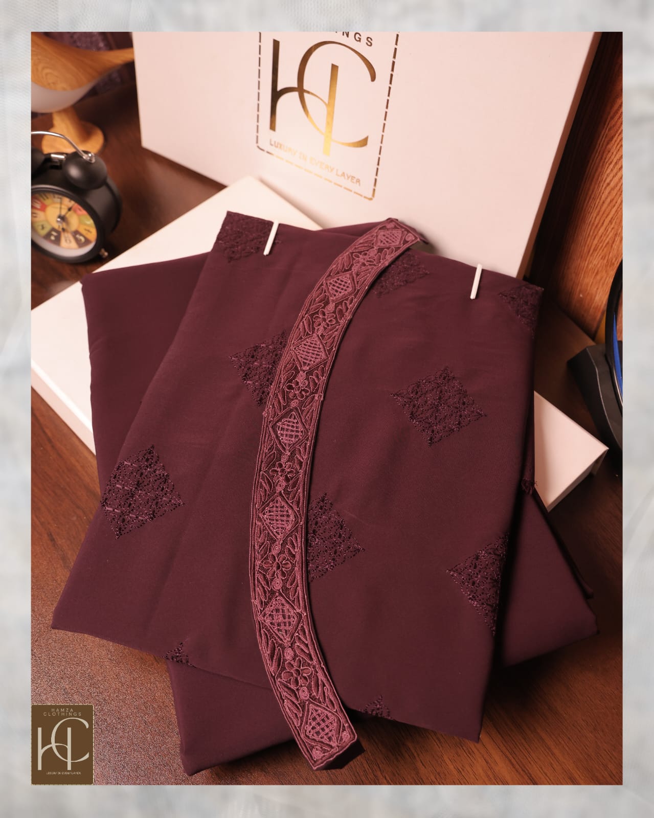Men's Royal Armani Classic Kurta Pajama with Timeless Elegant Design