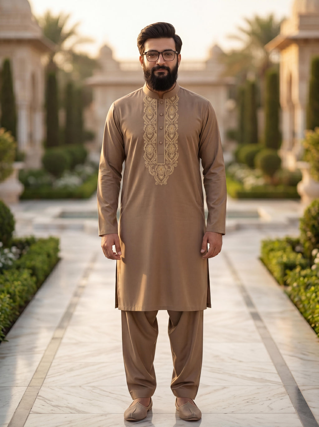 Sultan kurta pajama for men Pista Green Premium Ethnic Collection