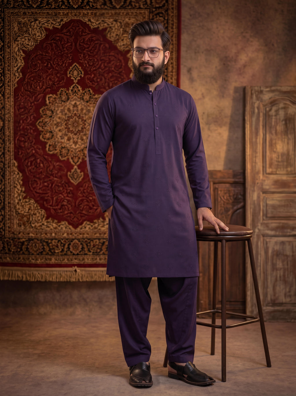 Royal Armani Signature Traditional Kurta Pajama for Special Events